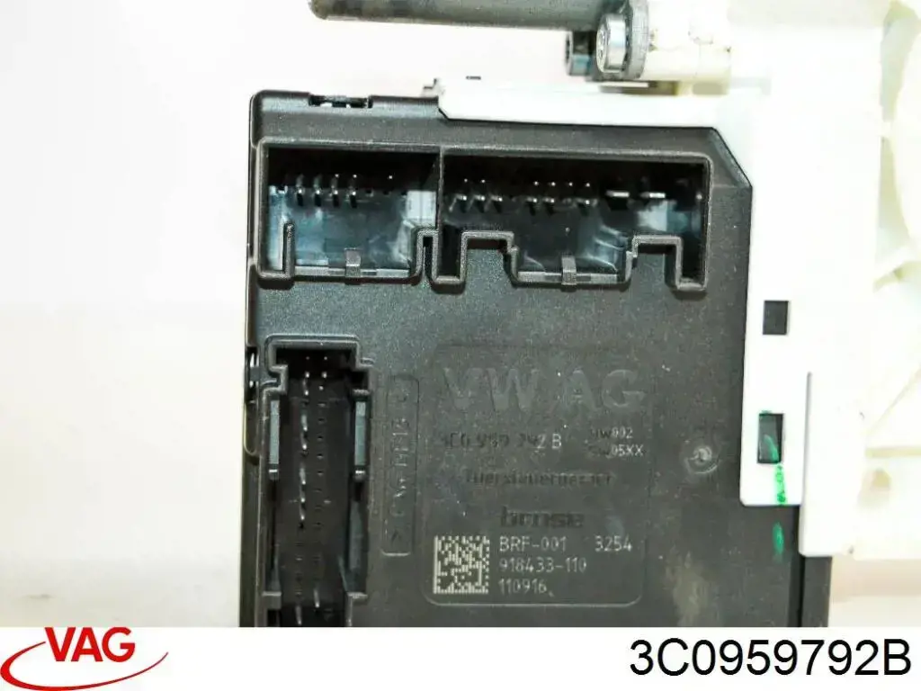 3C0959792B VAG Motor de acionamento de vidro da porta dianteira