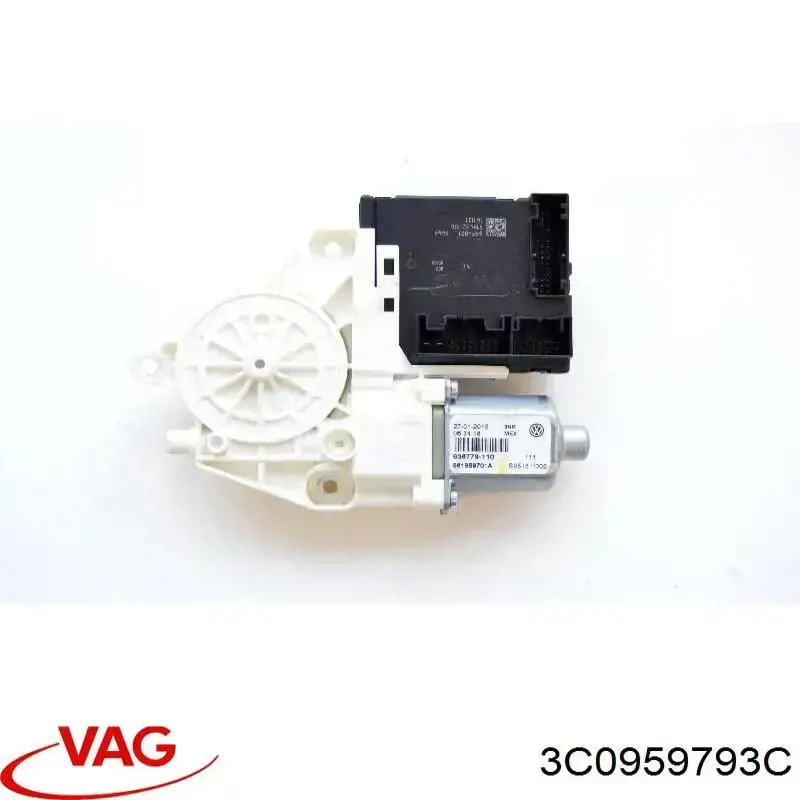 Compre 3C0959793C VAG Módulo de direção (Centralina eletrônica) de elevadores de vidro