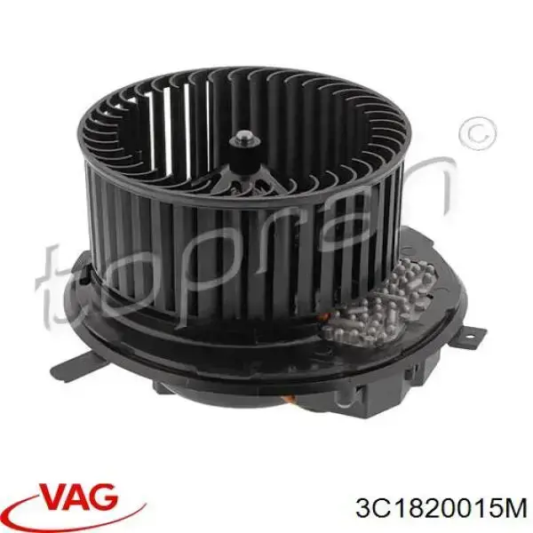 Compre 3C1820015M VAG Motor de ventilador de forno (de aquecedor de salão)