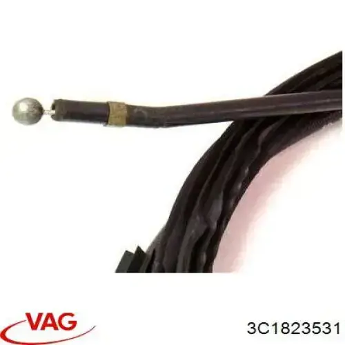 Cabo dianteiro de abertura da capota VAG 3C1823531 preço, a partir de 16,16 USD