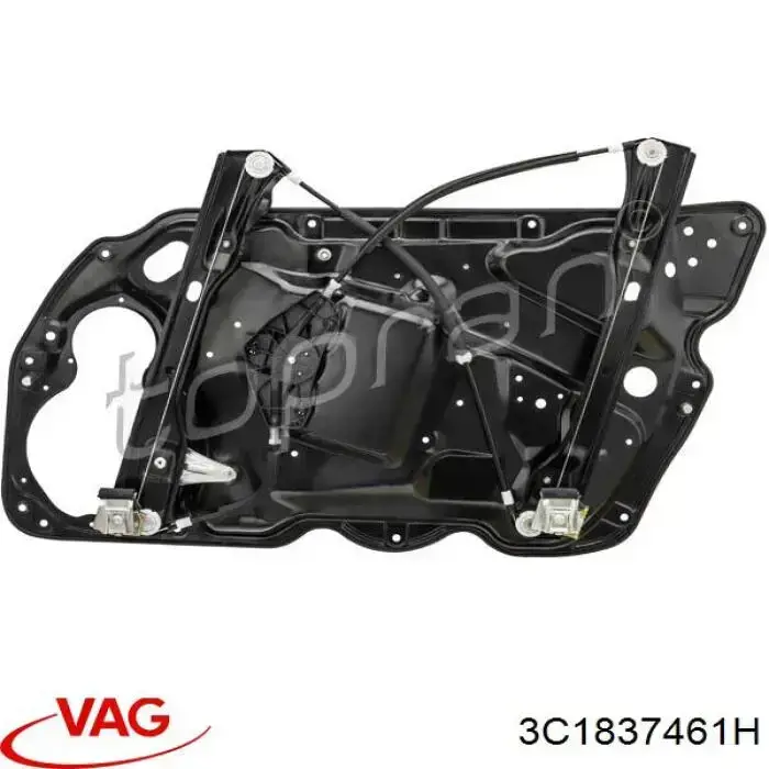 Mecanismo de acionamento de vidro da porta dianteira esquerda VAG 3C1837461H preço, a partir de 61,83 USD