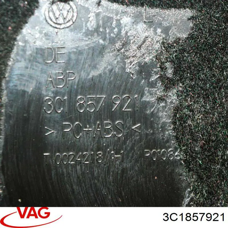 Caixa para porta-luvas (porta-luvas) VAG 3C1857921 preço, a partir de 44,27 USD