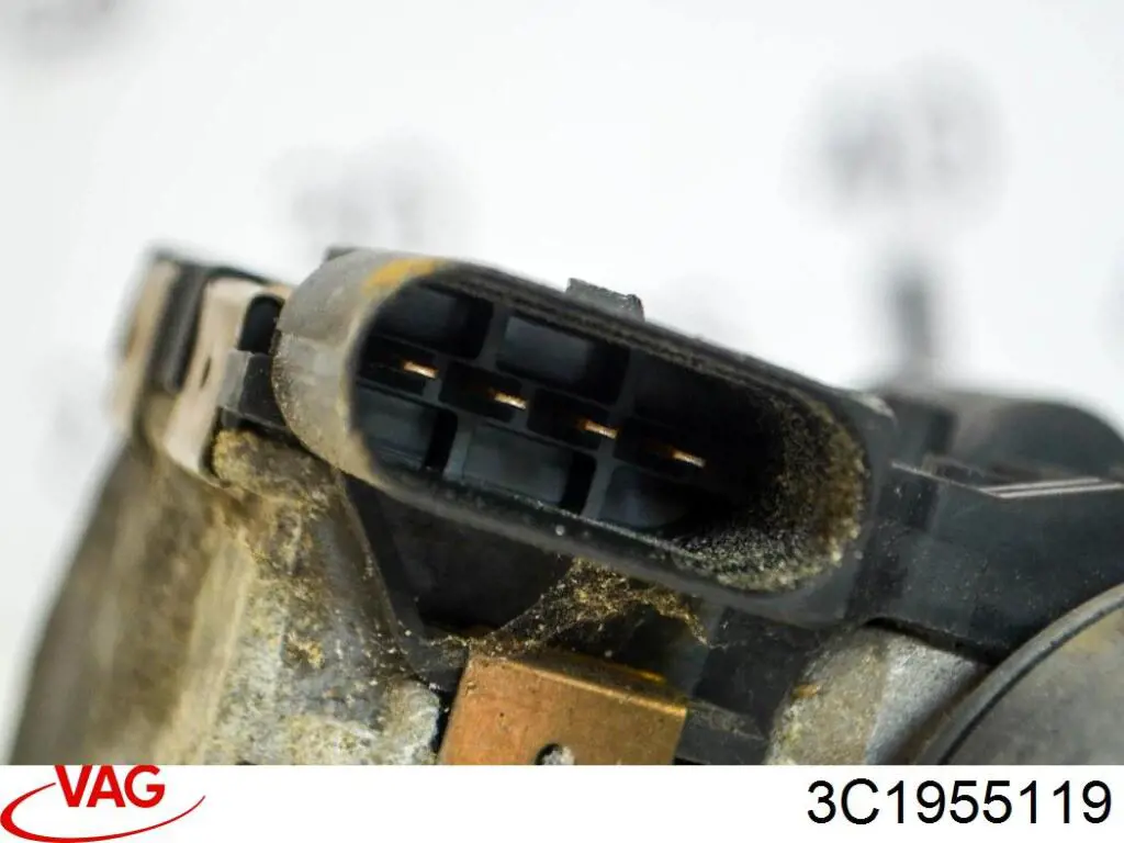 Motor de limpador pára-brisas do pára-brisas para Volkswagen Passat B6 3C2