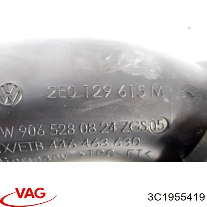 3C1955419 VAG Trapézio de limpador pára-brisas