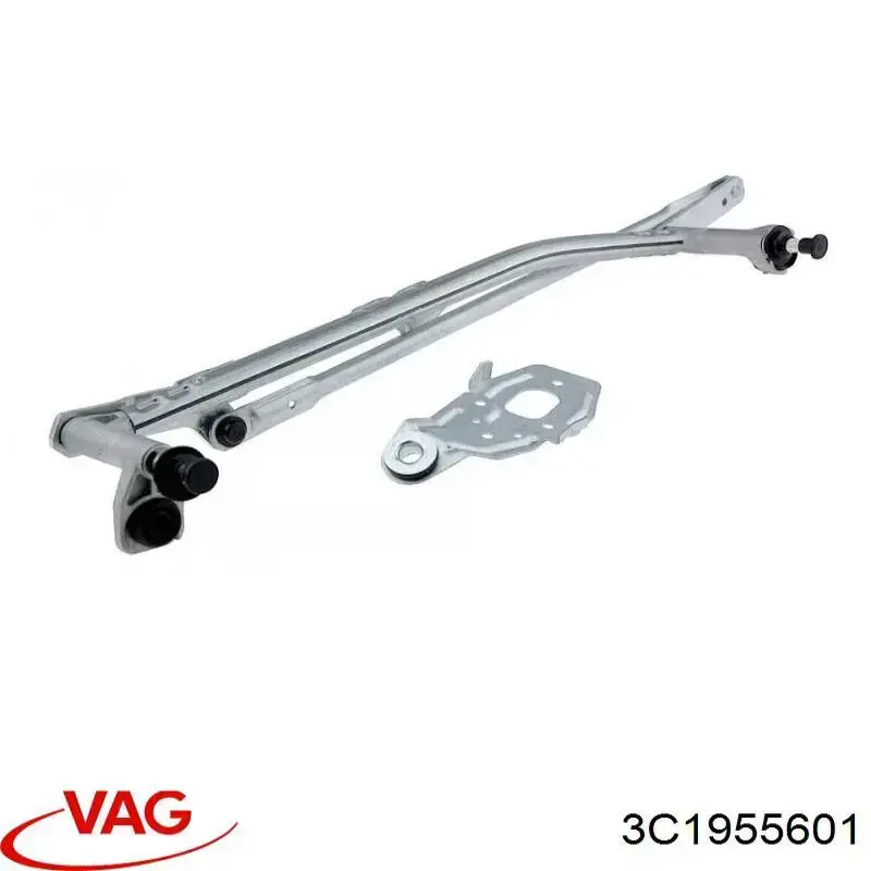 Trapézio de limpador pára-brisas VAG 3C1955601 preço, a partir de 64,27 USD