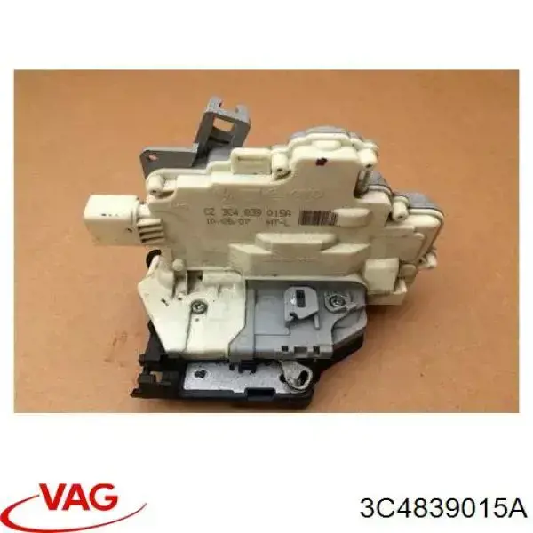 3C4839015A VAG Fecho da porta traseira esquerda