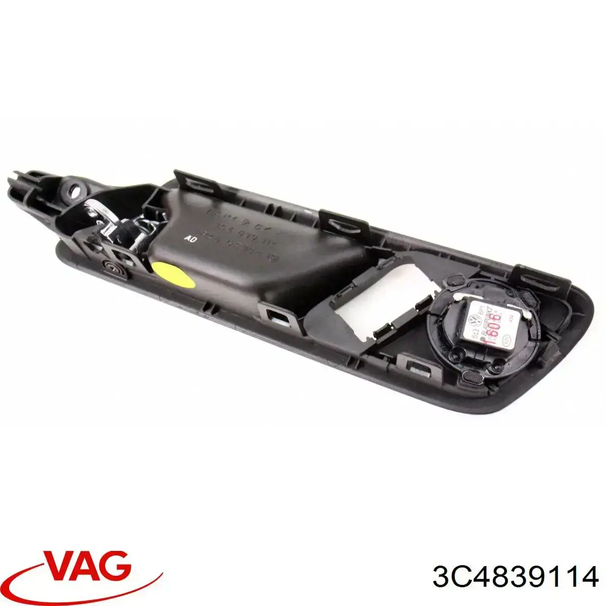 Maçaneta interna direita da porta traseira VAG 3C4839114 preço, a partir de 30,53 USD