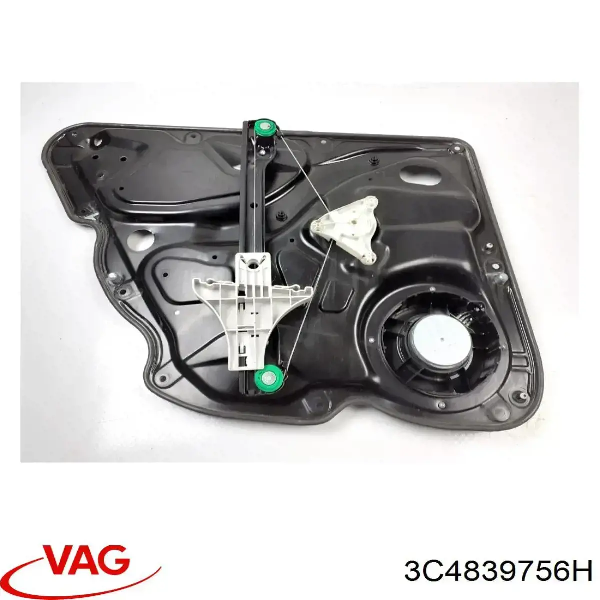 Compre 3C4839756H VAG Mecanismo de acionamento de vidro da porta traseira direita