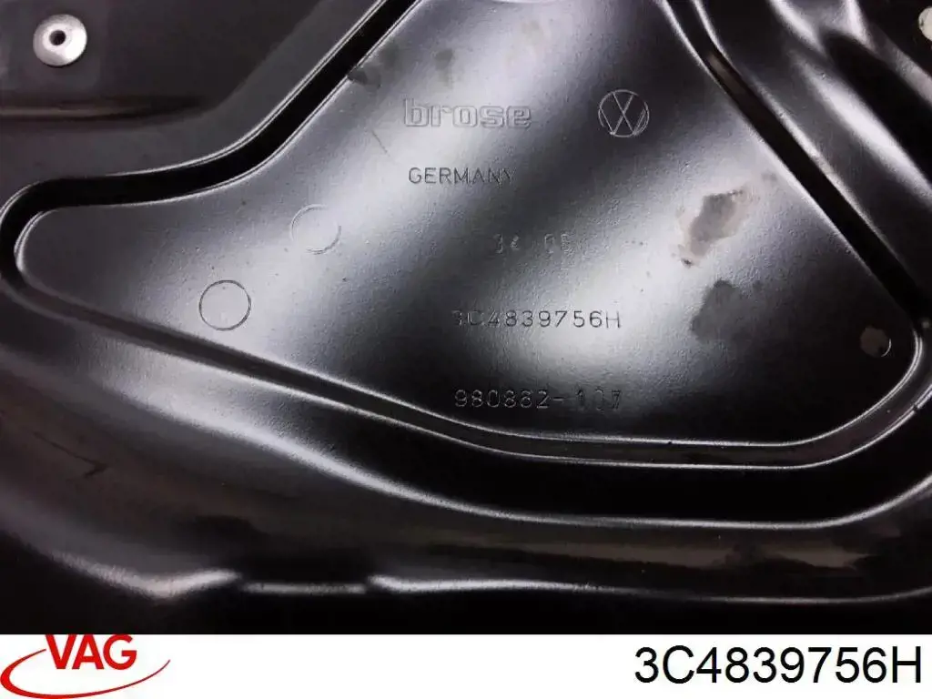 Mecanismo de acionamento de vidro da porta traseira direita VAG 3C4839756H preço, a partir de 64,28 USD