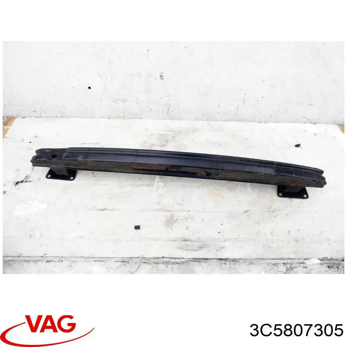 3C5807305 VAG Reforçador do pára-choque traseiro