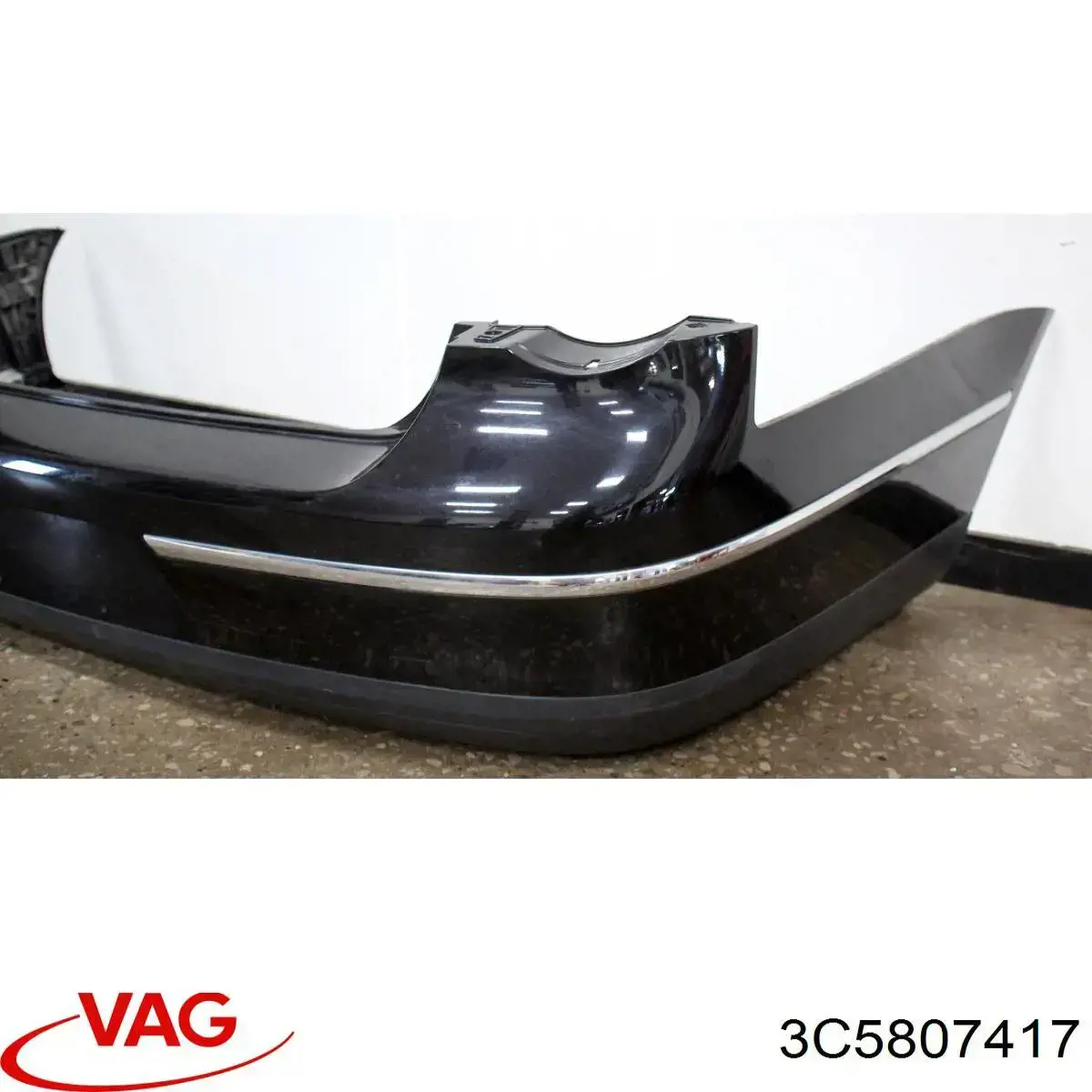 3C5807417 VAG Pára-choque traseiro