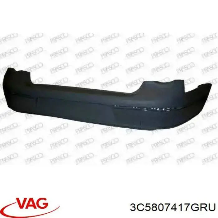Pára-choque traseiro VAG 3C5807417GRU preço, a partir de 156,87 USD