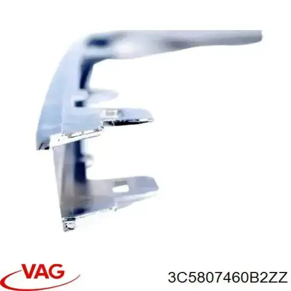 Compre 3C5807460B2ZZ VAG Moldura direita do pára-choque traseiro