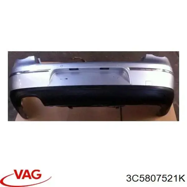 Spoiler do pára-choque traseiro VAG 3C5807521K preço, a partir de 43,36 USD
