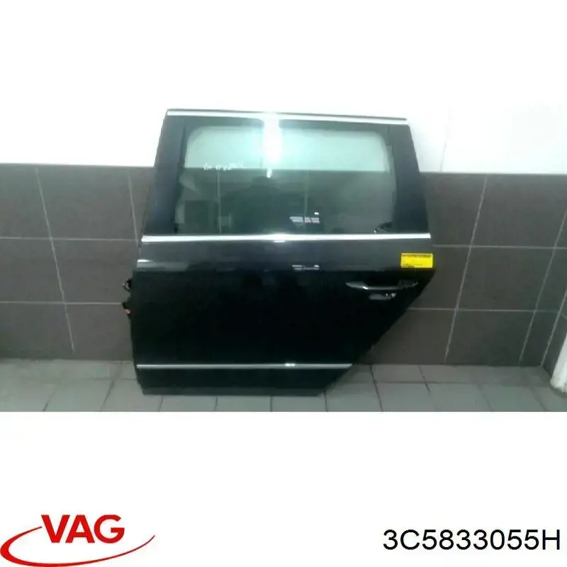 3C5833055H VAG Porta traseira esquerda