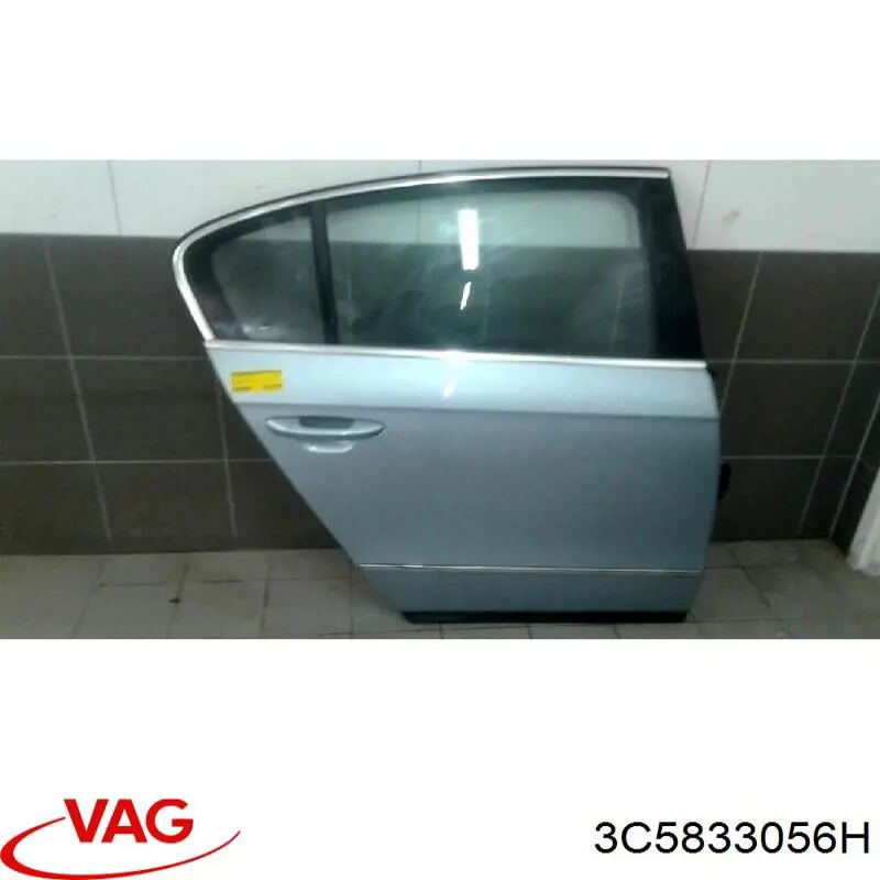 3C5833056H VAG Porta traseira direita