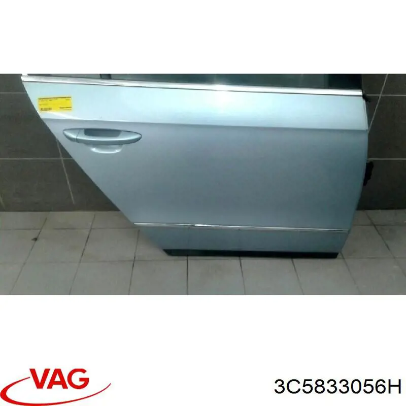 Porta traseira direita VAG 3C5833056H preço, a partir de 283,12 USD