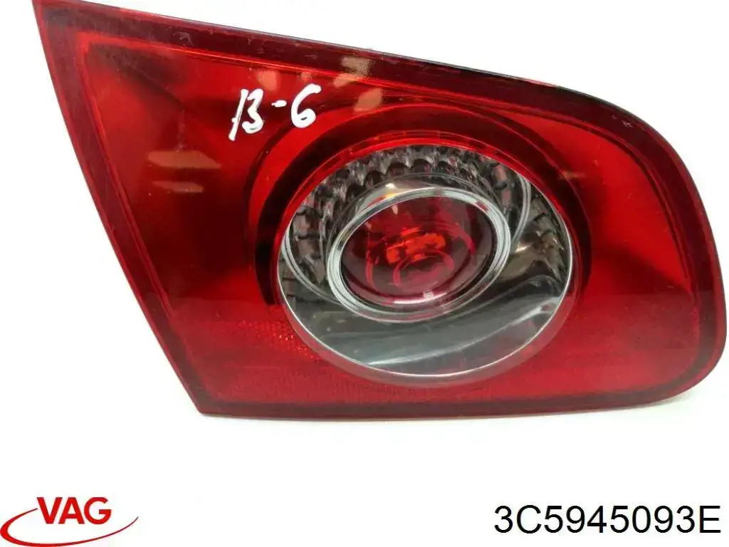 3C5945093E VAG Lanterna traseira esquerda interna