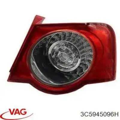 Lanterna traseira direita externa VAG 3C5945096H preço, a partir de 81,72 USD