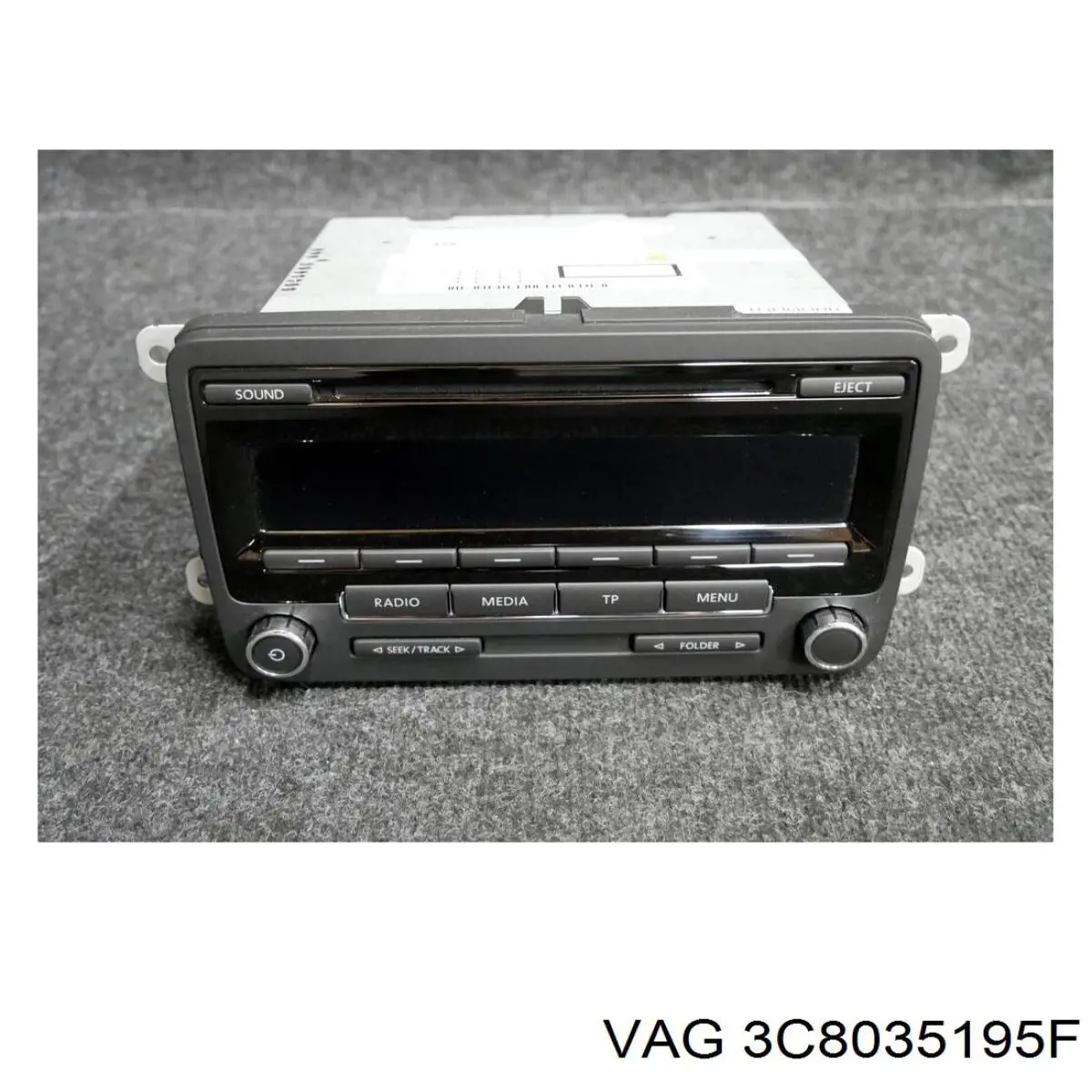 Aparelhagem de som (rádio AM/FM) VAG 3C8035195F preço, a partir de 133,03 USD