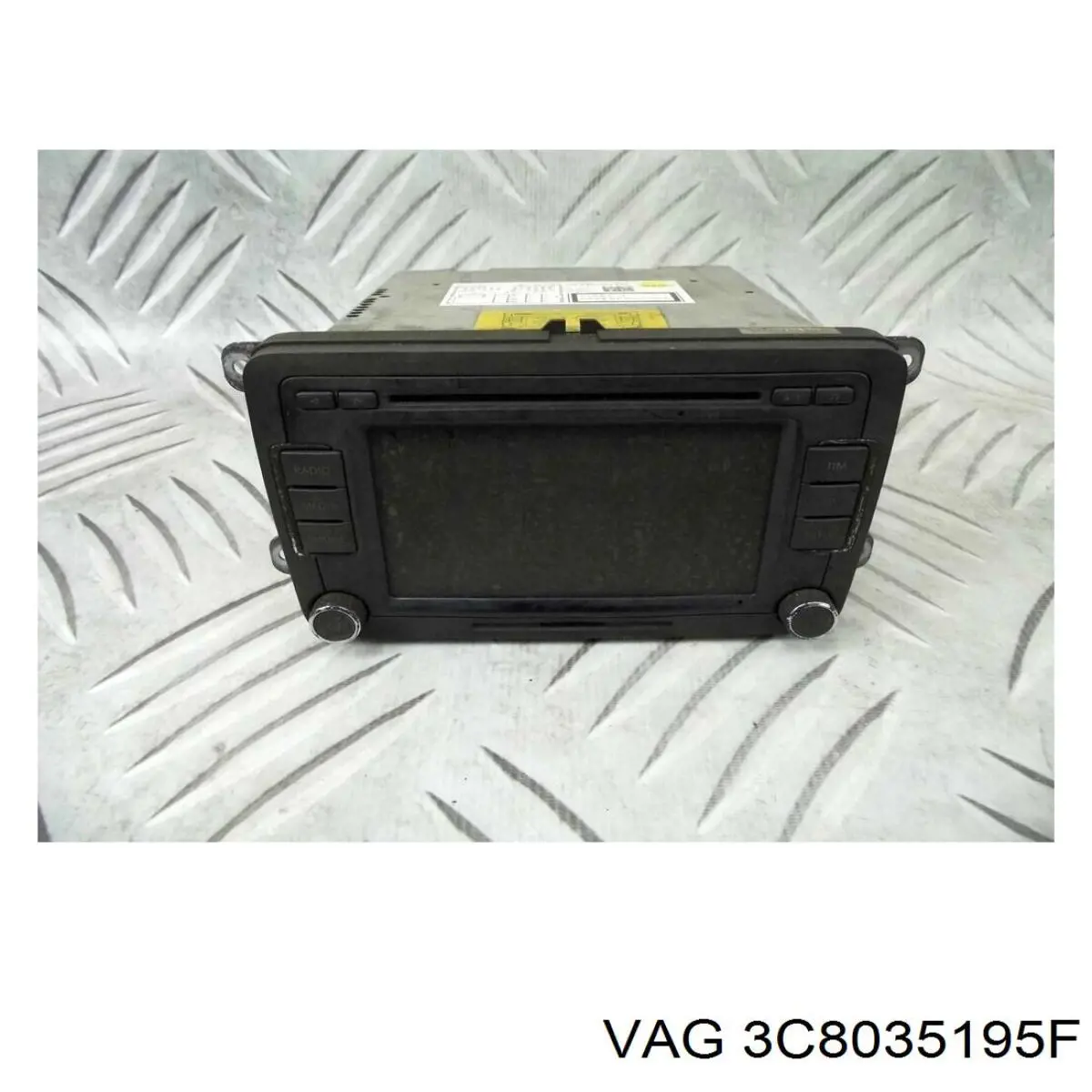 Compre 3C8035195F VAG Aparelhagem de som (rádio AM/FM)