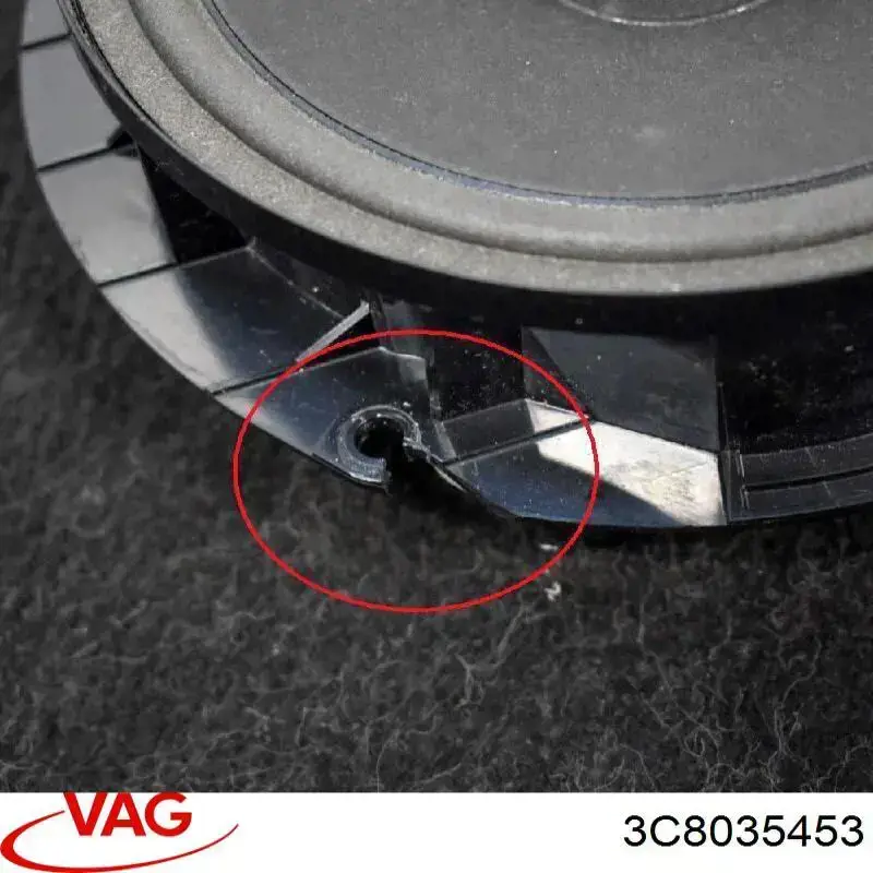 Compre 3C8035453 VAG Alto-falante da porta dianteira