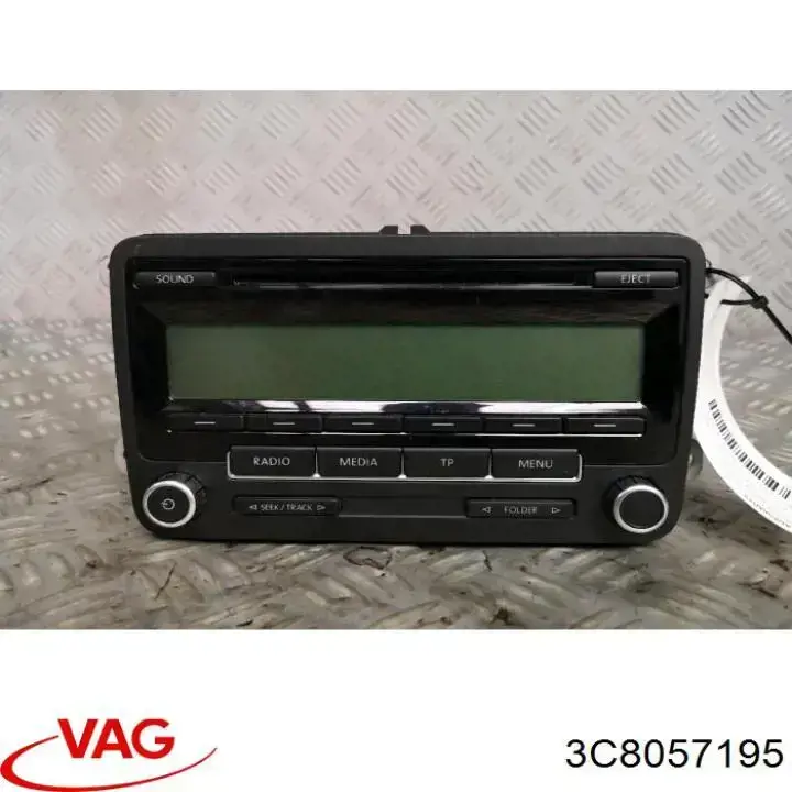Compre 3C8057195 VAG Aparelhagem de som (rádio AM/FM)