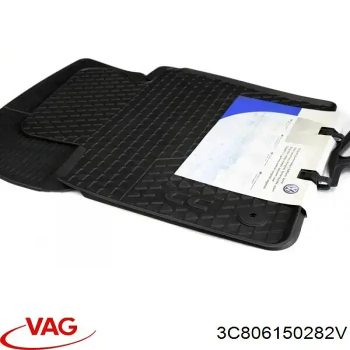 Tapete dianteiro, kit de 2 un. VAG 3C8061501041 preço, a partir de 80,16 USD