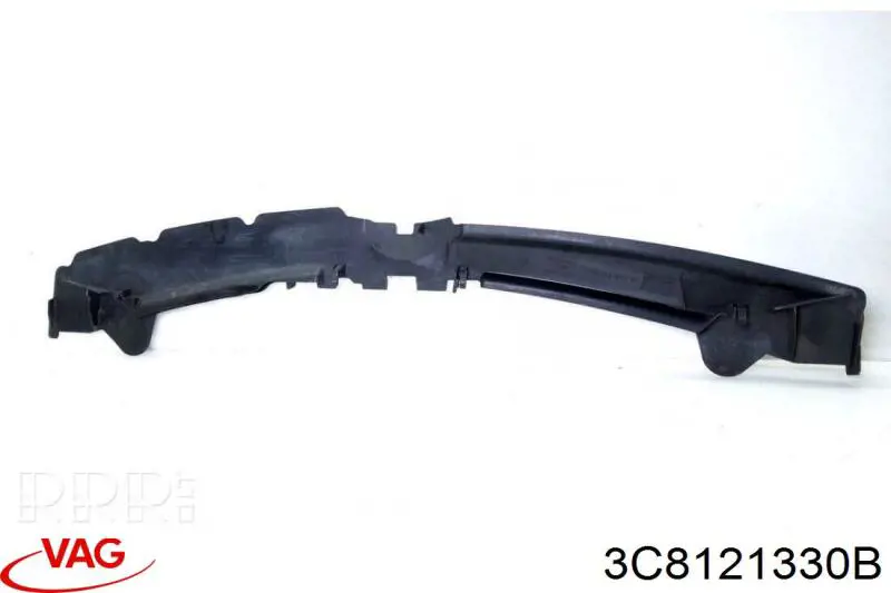 3C8121330B VAG Conduto de ar/defletor do radiador, superior