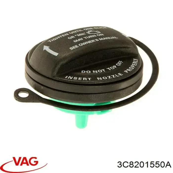 Tampa (tampão) do tanque de combustível VAG 3C8201550A preço, a partir de 57,34 USD
