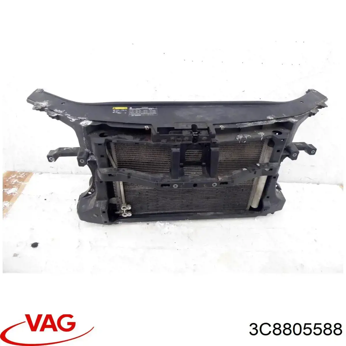 Suporte do radiador montado (painel de montagem de fixação das luzes) VAG 3C8805588 preço, a partir de 122,70 USD