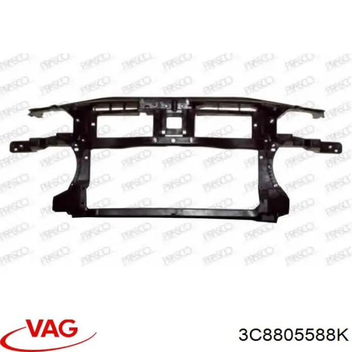 Suporte do radiador montado (painel de montagem de fixação das luzes) VAG 3C8805588K preço, a partir de 148,48 USD