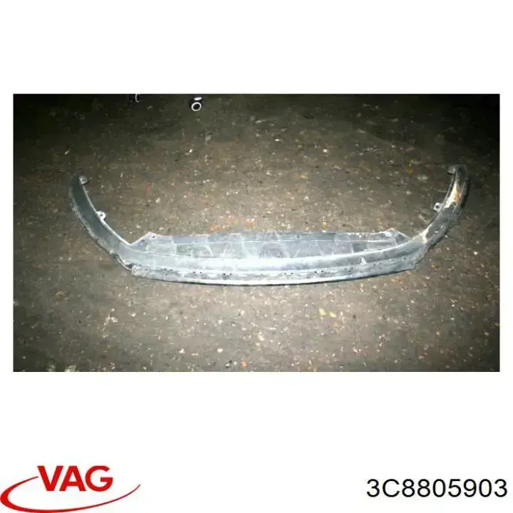 3C88059039B9 VAG Spoiler do pára-choque dianteiro