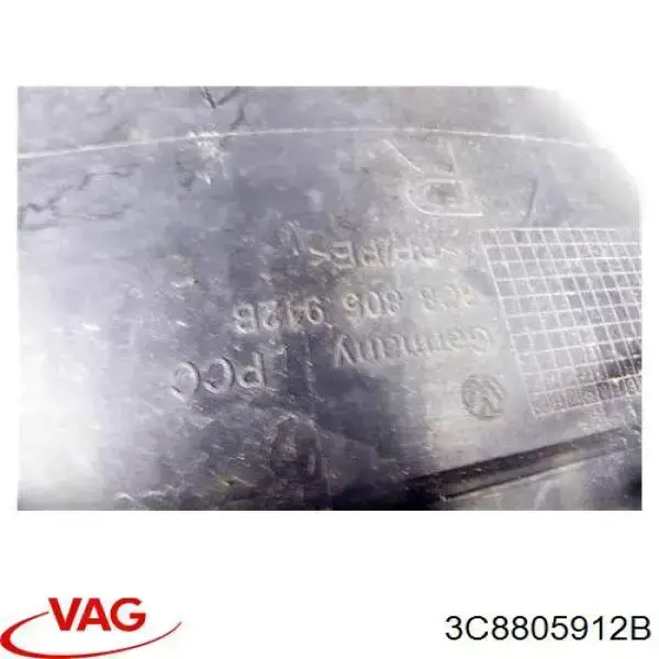 Guarda-barras direito dianteiro do pára-lama dianteiro VAG 3C8805912B preço, a partir de 27,43 USD