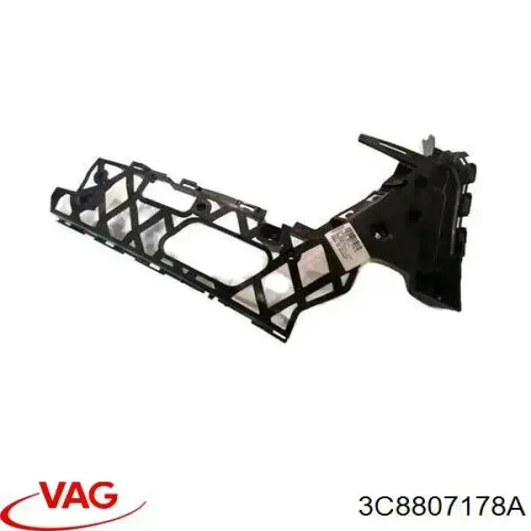 3C8807178A VAG Consola do pára-choque dianteiro direito