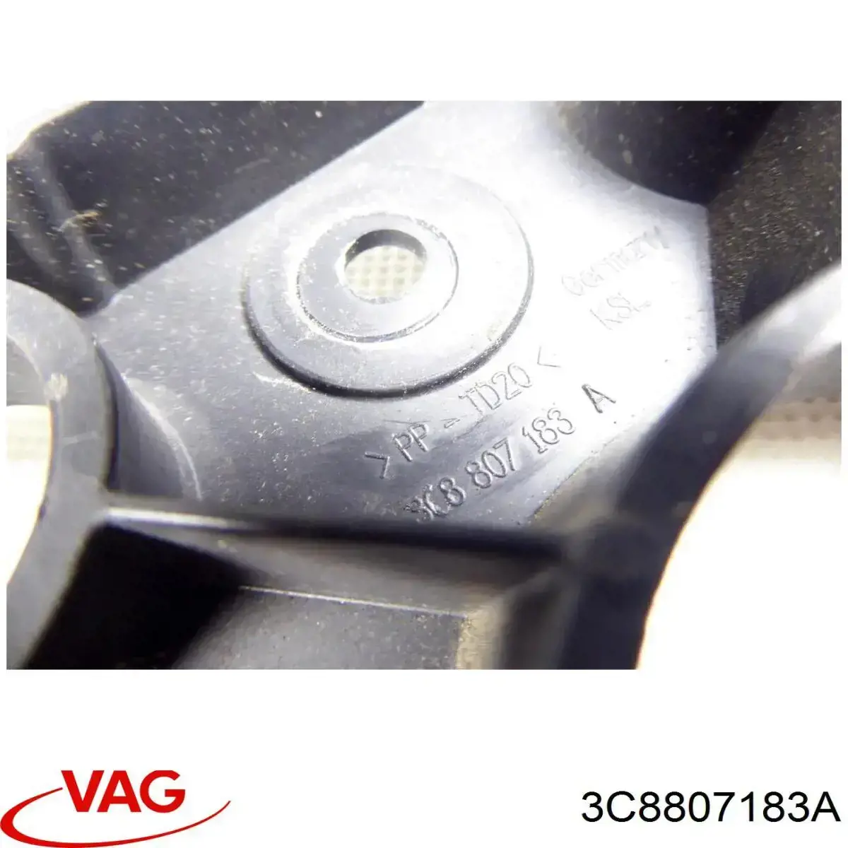 Compre 3C8807183A VAG Guia do pára-choque dianteiro esquerdo