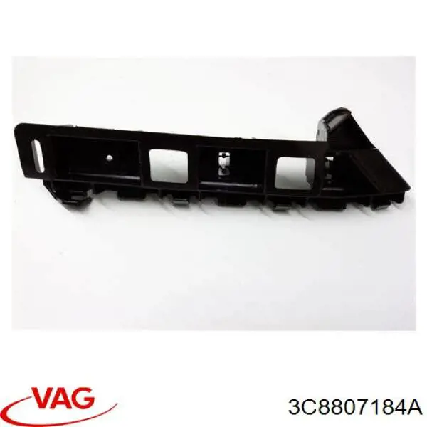 3C8807184A VAG Guia do pára-choque dianteiro direito