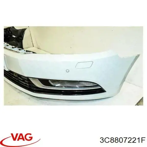 3C8807221F VAG Pára-choque dianteiro