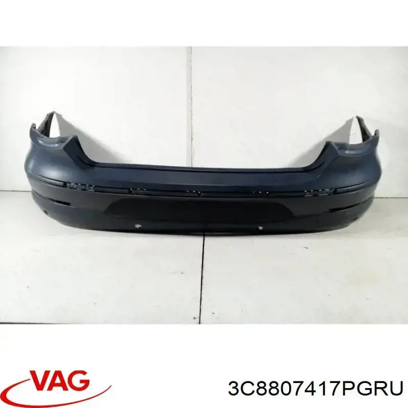 3C8807417PGRU VAG Pára-choque traseiro