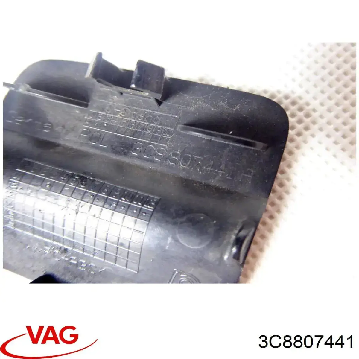 Tampão traseiro do pára-choque do gancho de reboque VAG 3C8807441 preço, a partir de 54,52 USD