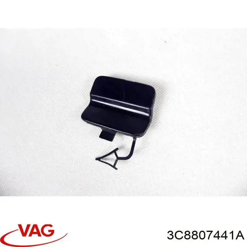 Tampão traseiro do pára-choque do gancho de reboque VAG 3C8807441A preço, a partir de 5,06 USD