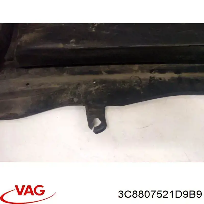 3C8807521D9B9 VAG Spoiler do pára-choque traseiro