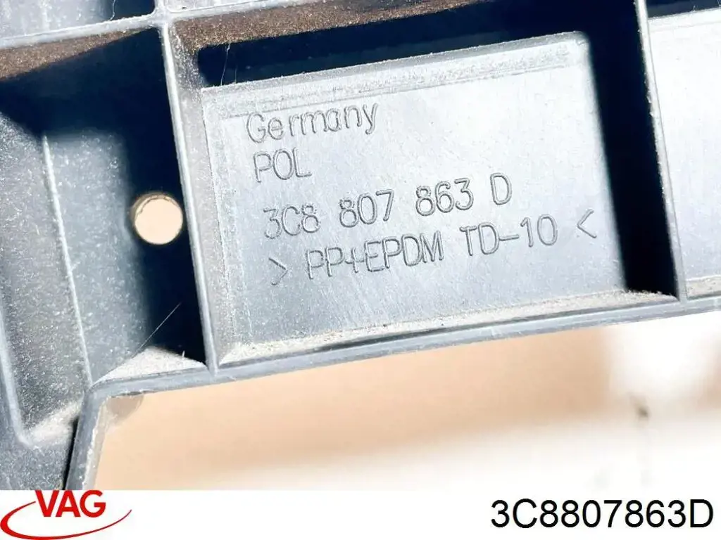 Consola central do pára-choque traseiro VAG 3C8807863D preço, a partir de 54,64 USD