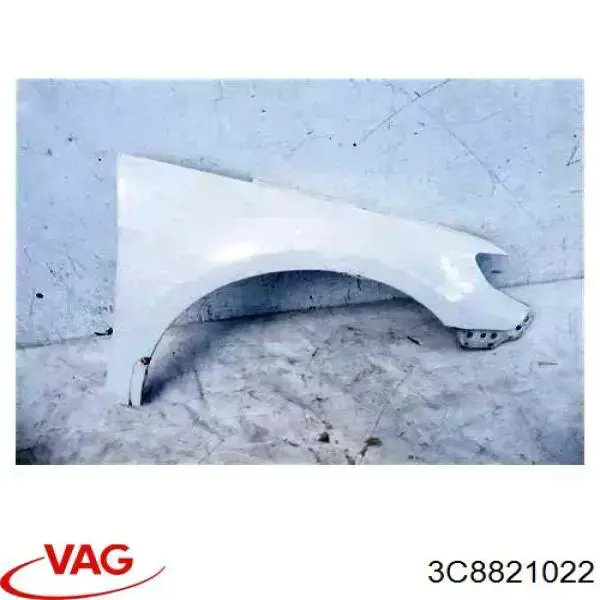 Compre 3C8821022 VAG Pára-lama dianteiro direito
