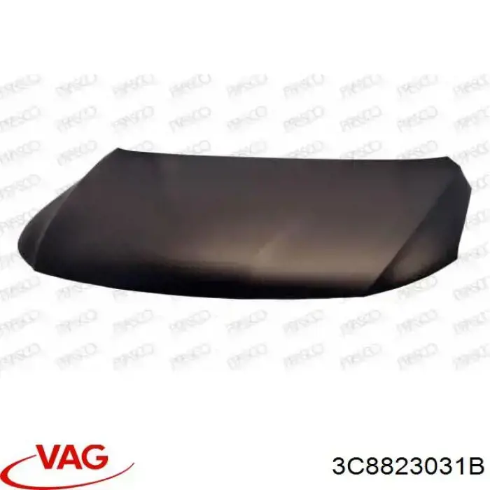 Capota VAG 3C8823031B preço, a partir de 348,43 USD