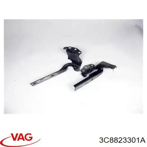 Gozno da capota esquerdo VAG 3C8823301A preço, a partir de 40,73 USD