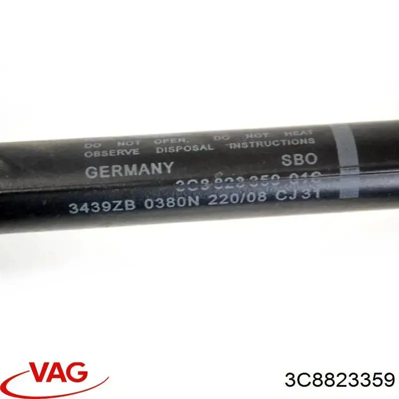 Compre 3C8823359 VAG Amortecedor da capota