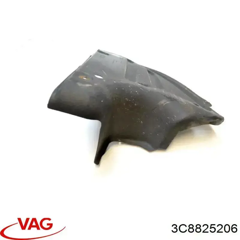 Compre 3C8825206 VAG Proteção de fundo traseira direita