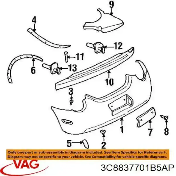 3C8837701B5AP VAG 