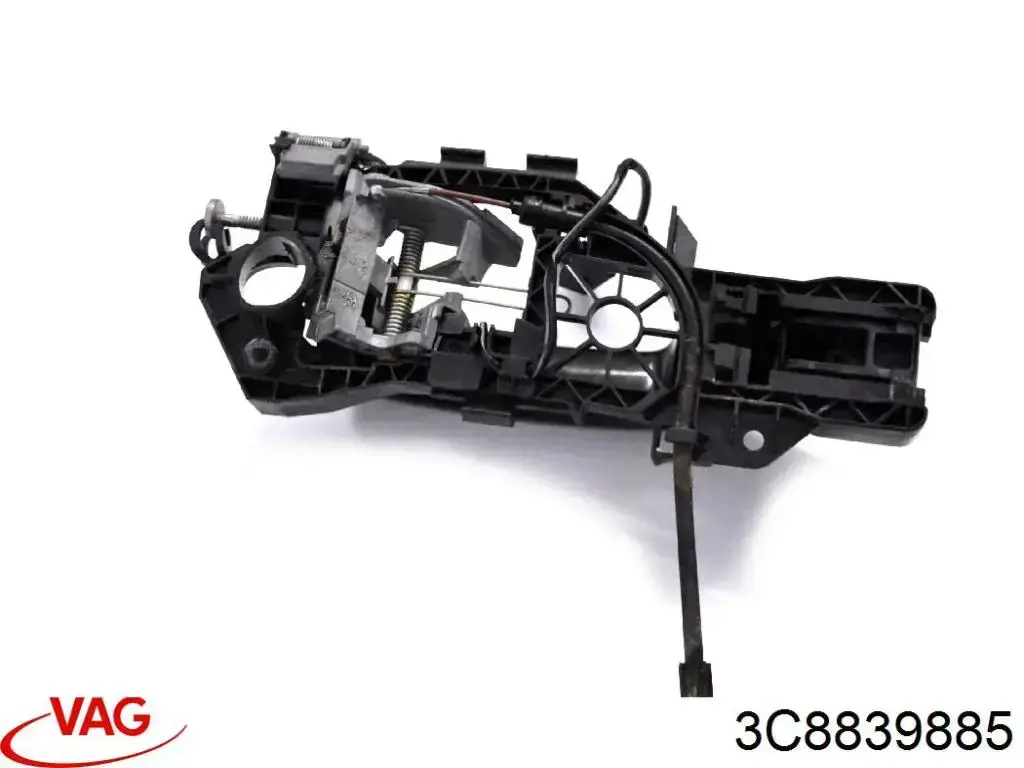 Suporte de maçaneta externa da porta de portas esquerdas VAG 3C8839885 preço, a partir de 21,98 USD